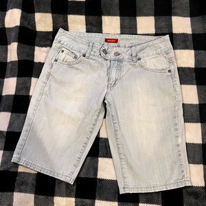 Blue asphalt Women’s Jean Shorts